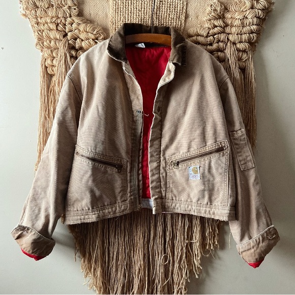 Carhartt Jackets & Blazers - Vintage 70’s Cropped Carhartt Jacket